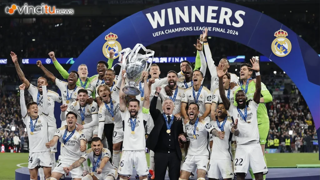 il Real Madrid ancora sul tetto d'Europa